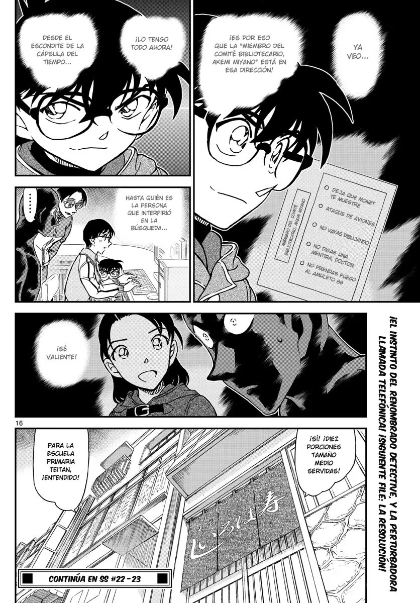 Detective Conan capítulo 1071, página 16