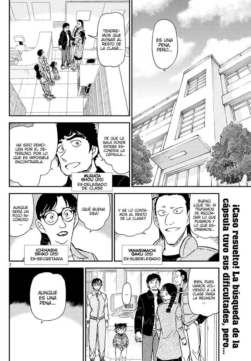 Detective Conan capítulo 1072, página 2