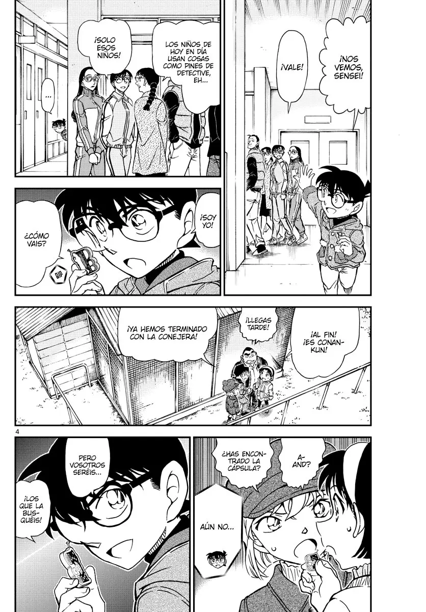 Detective Conan capítulo 1072, página 4