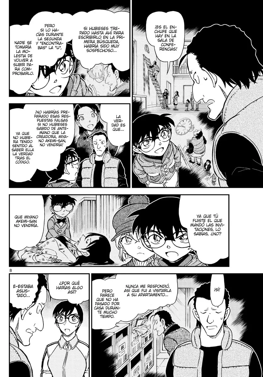 Detective Conan capítulo 1072, página 8