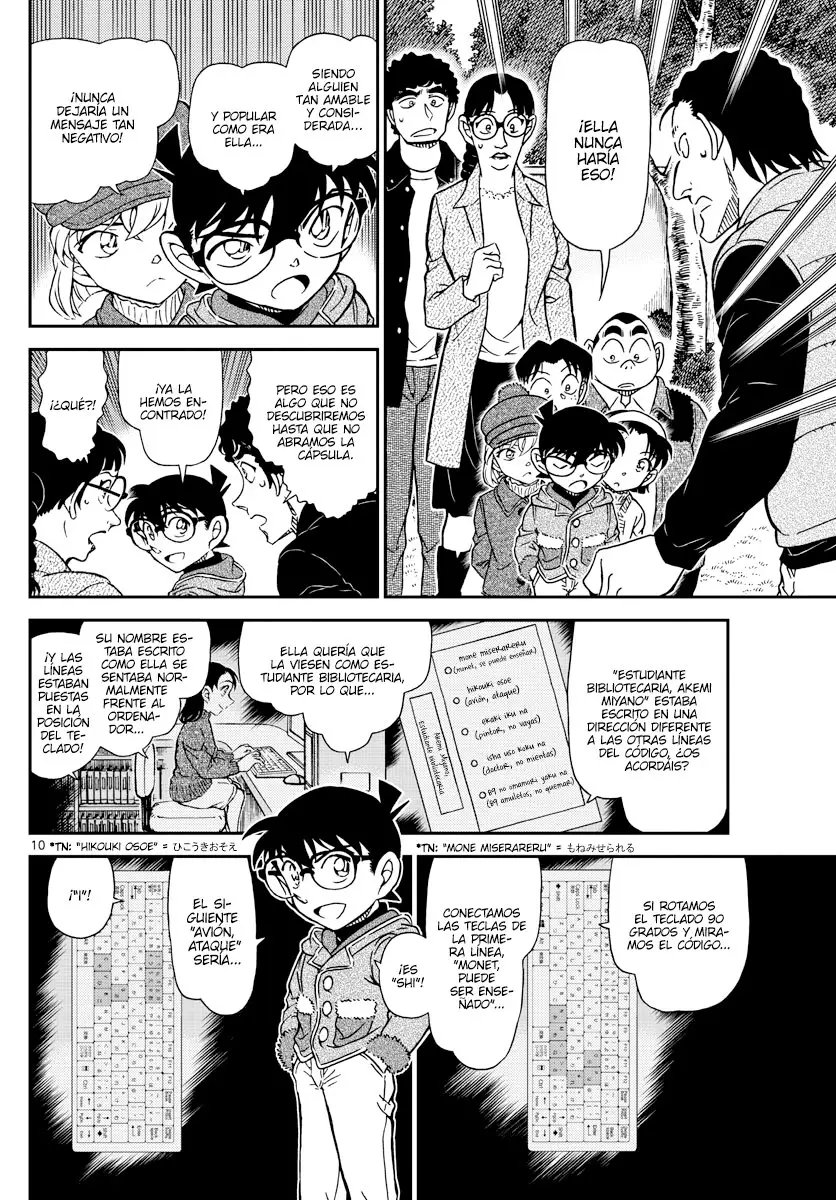 Detective Conan capítulo 1072, página 10