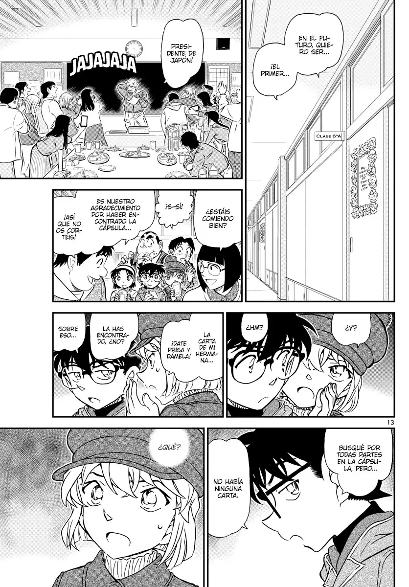 Detective Conan capítulo 1072, página 13
