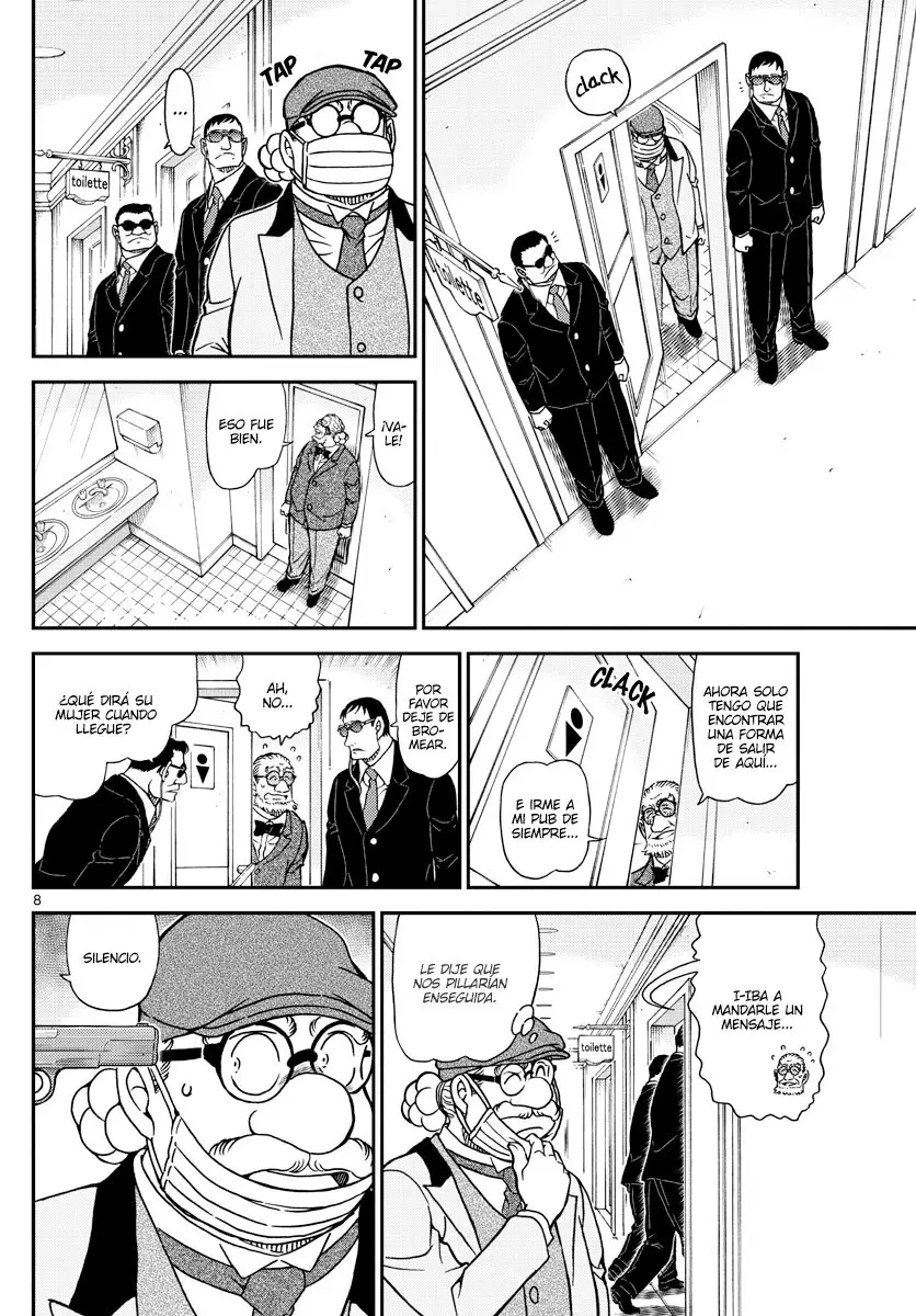 Detective Conan capítulo 1073, página 8
