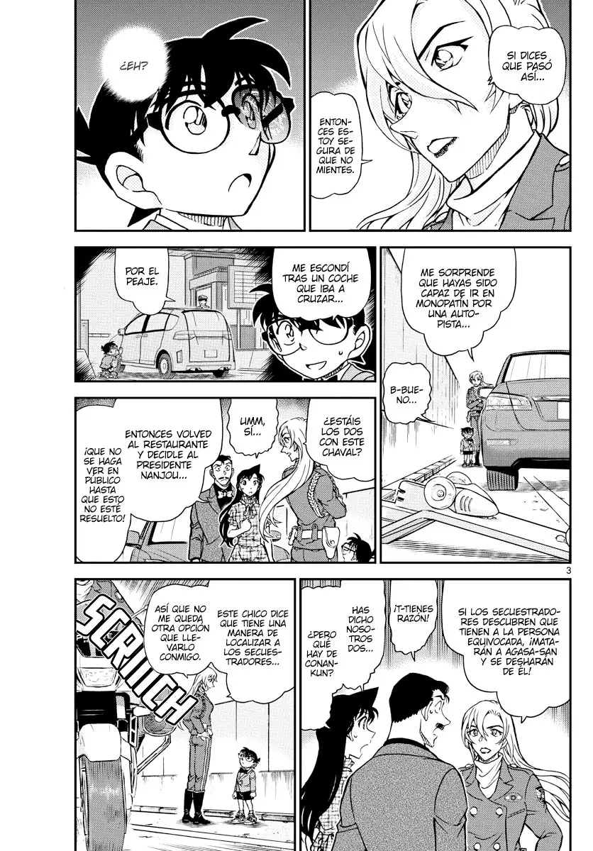 Detective Conan capítulo 1074, página 3