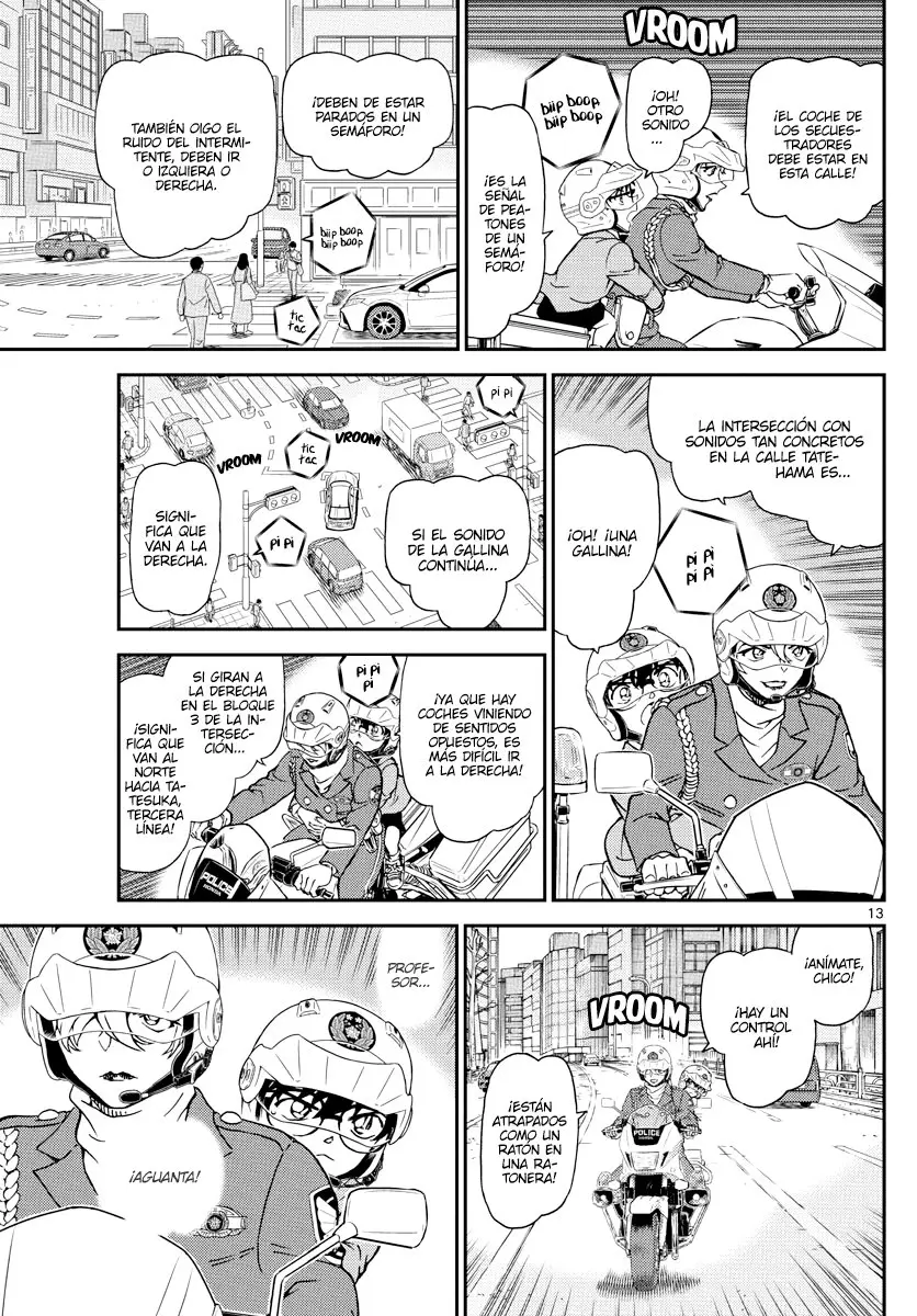 Detective Conan capítulo 1074, página 13