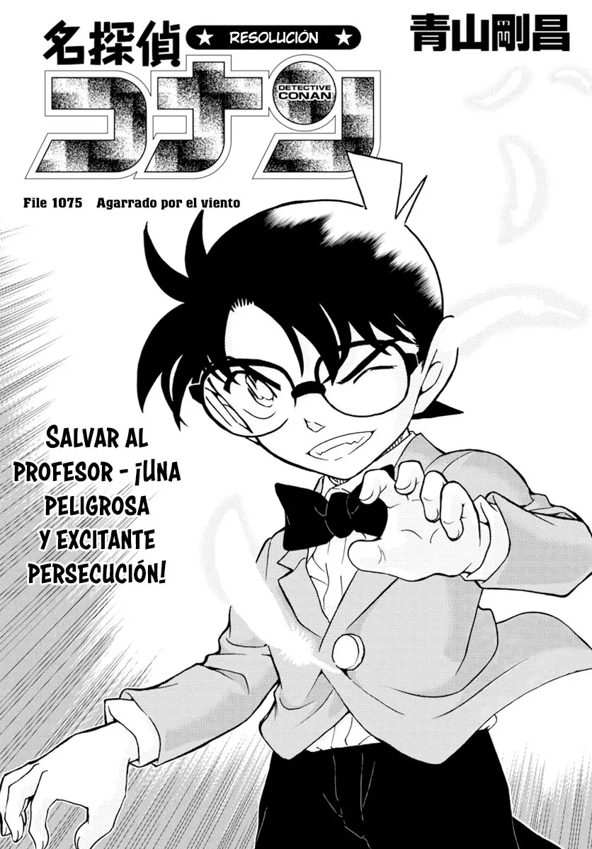 Detective Conan capítulo 1075, página 1