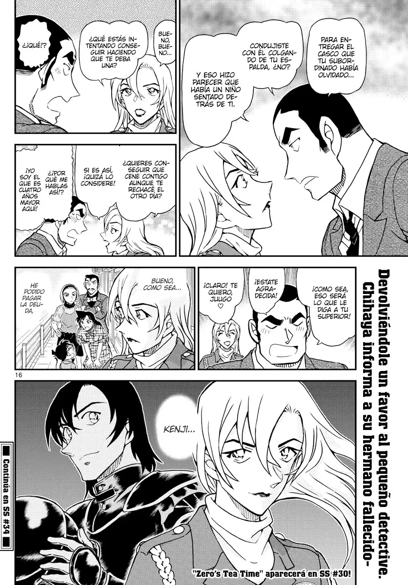 Detective Conan capítulo 1075, página 16