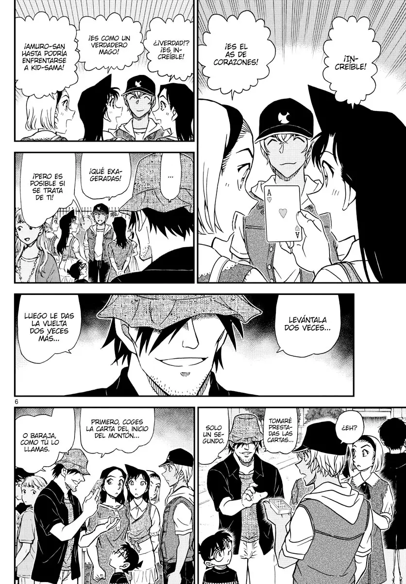 Detective Conan capítulo 1076, página 6