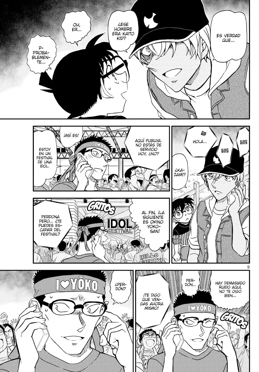 Detective Conan capítulo 1076, página 9