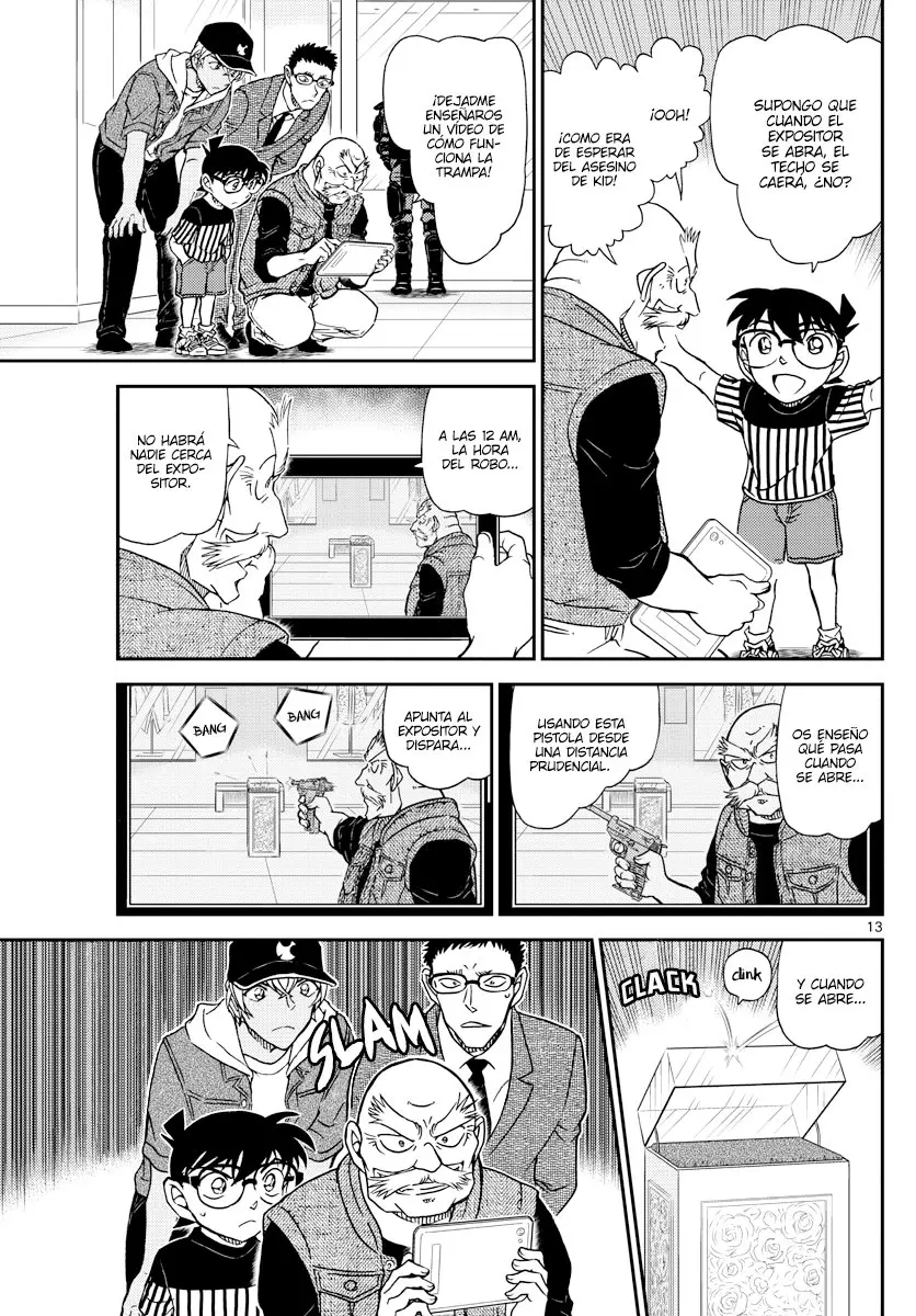 Detective Conan capítulo 1076, página 13
