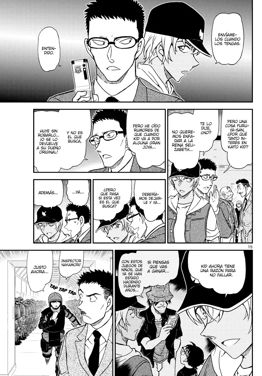 Detective Conan capítulo 1076, página 15