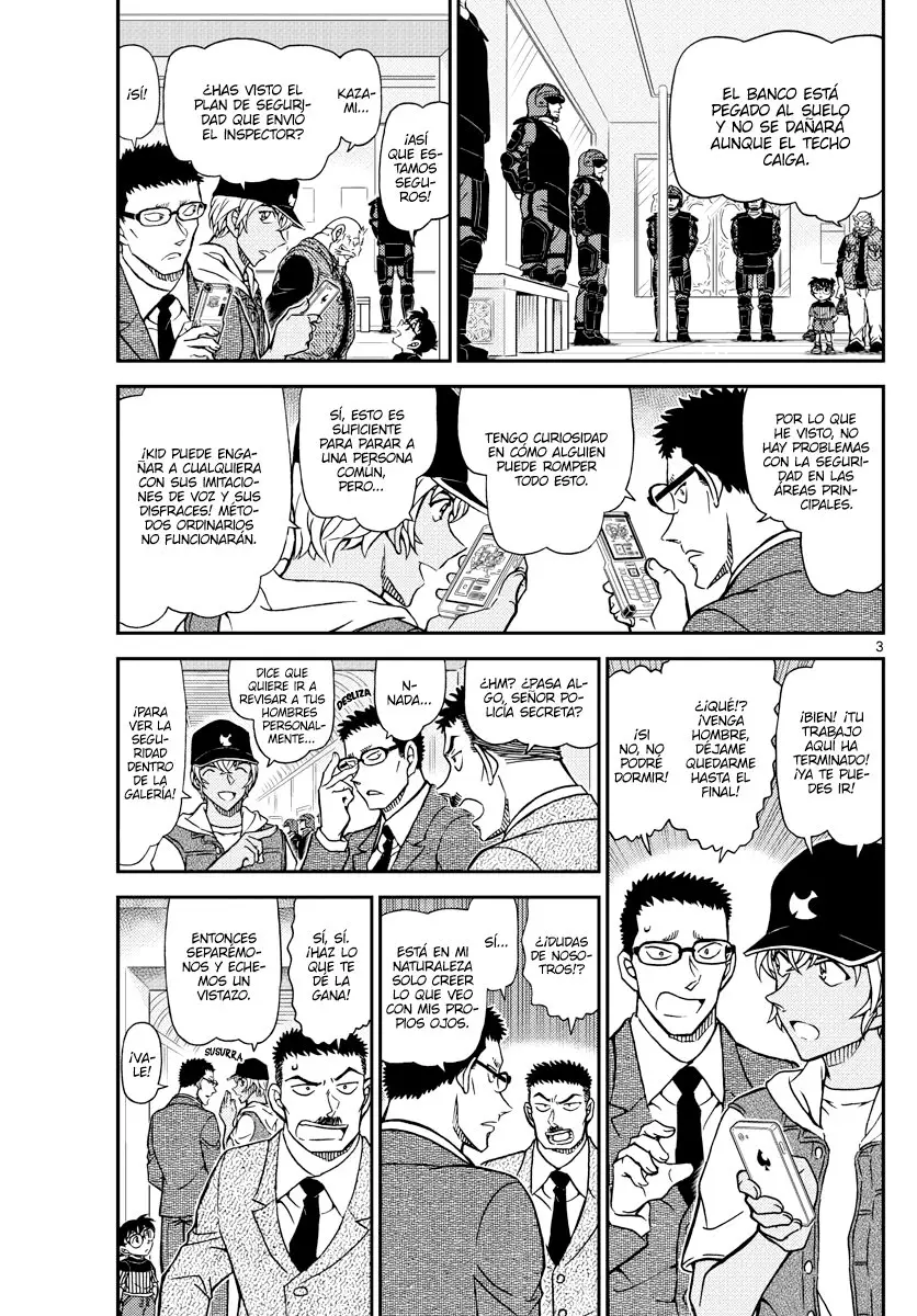 Detective Conan capítulo 1077, página 3