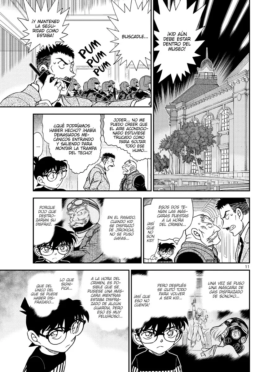 Detective Conan capítulo 1077, página 11