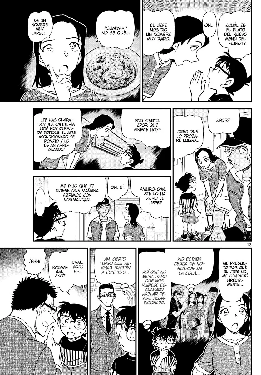 Detective Conan capítulo 1077, página 13