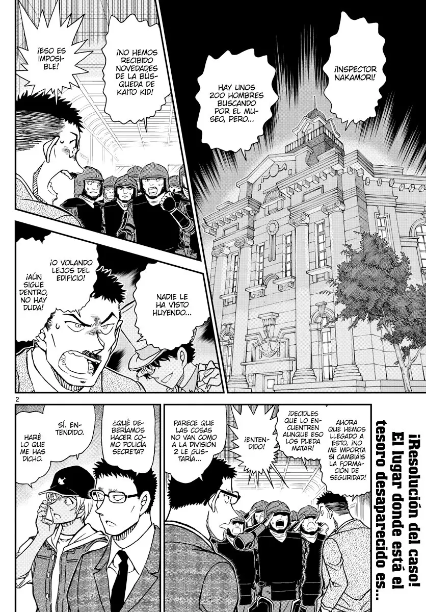 Detective Conan capítulo 1078, página 2