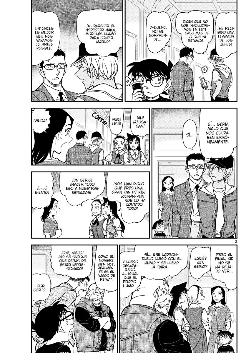 Detective Conan capítulo 1078, página 3