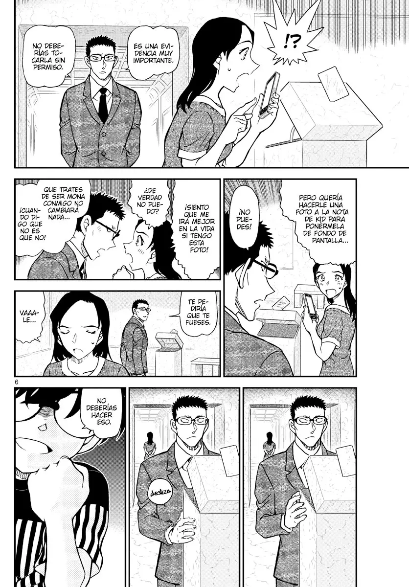 Detective Conan capítulo 1078, página 6