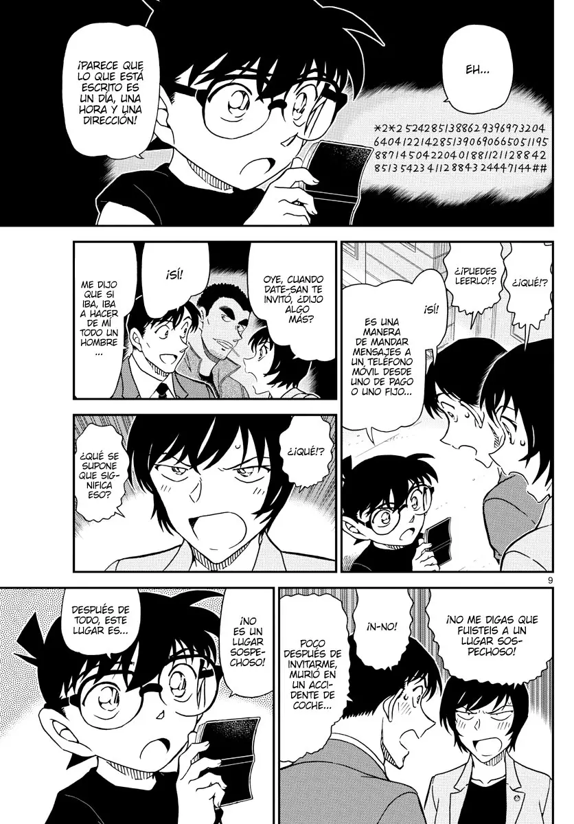 Detective Conan capítulo 1079, página 8