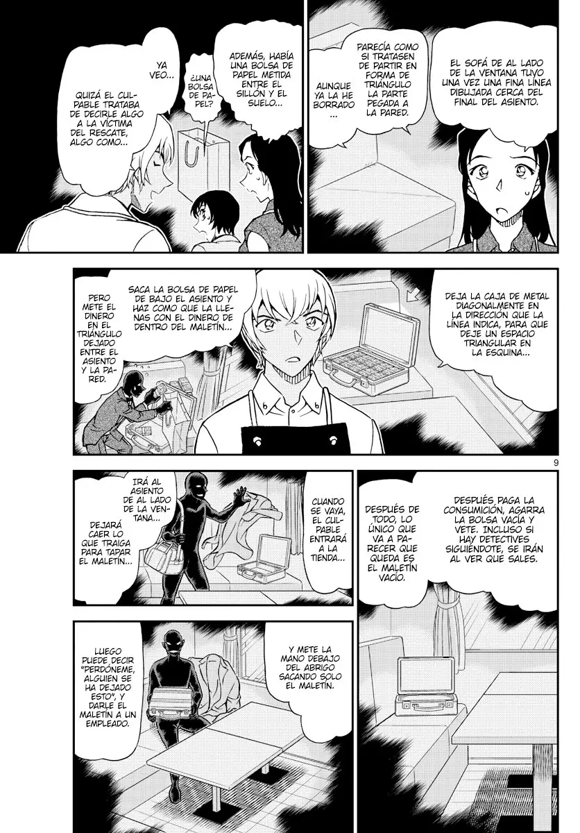 Detective Conan capítulo 1080, página 9