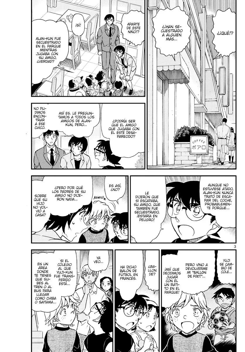 Detective Conan capítulo 1081, página 3