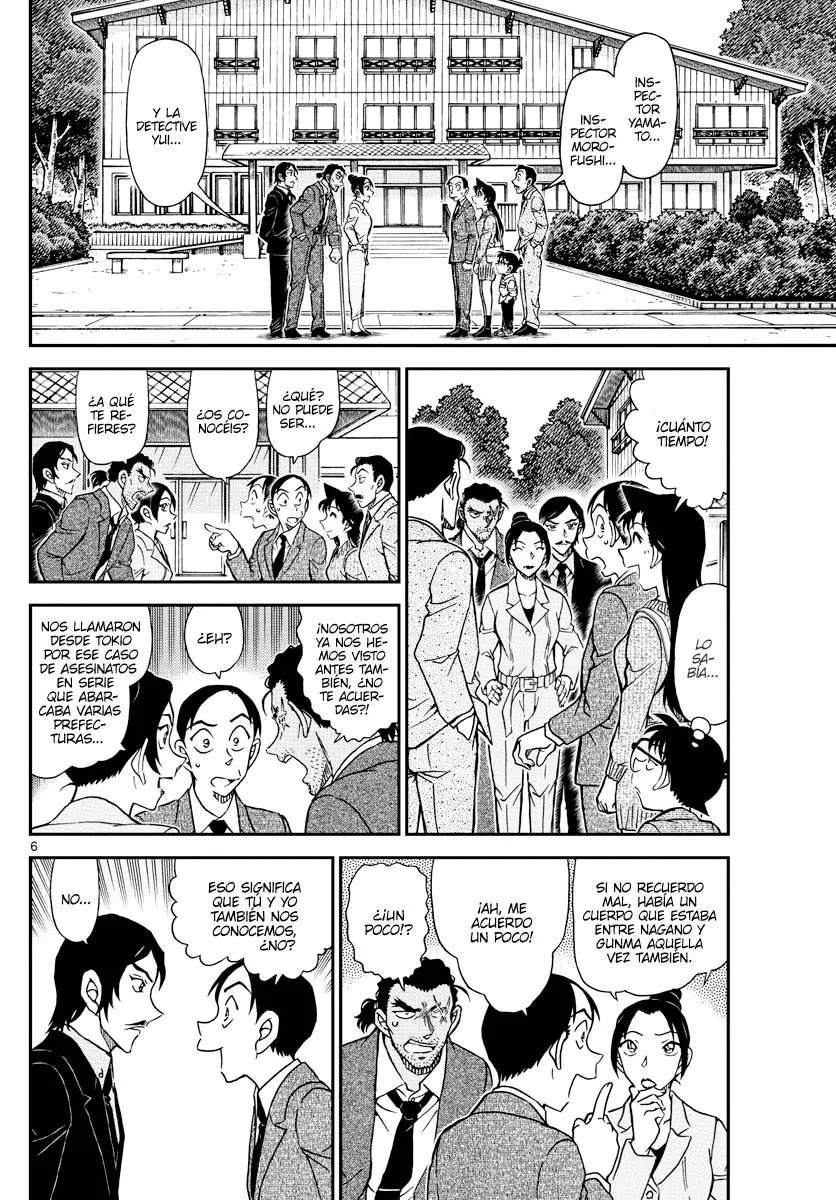 Detective Conan capítulo 1082, página 6