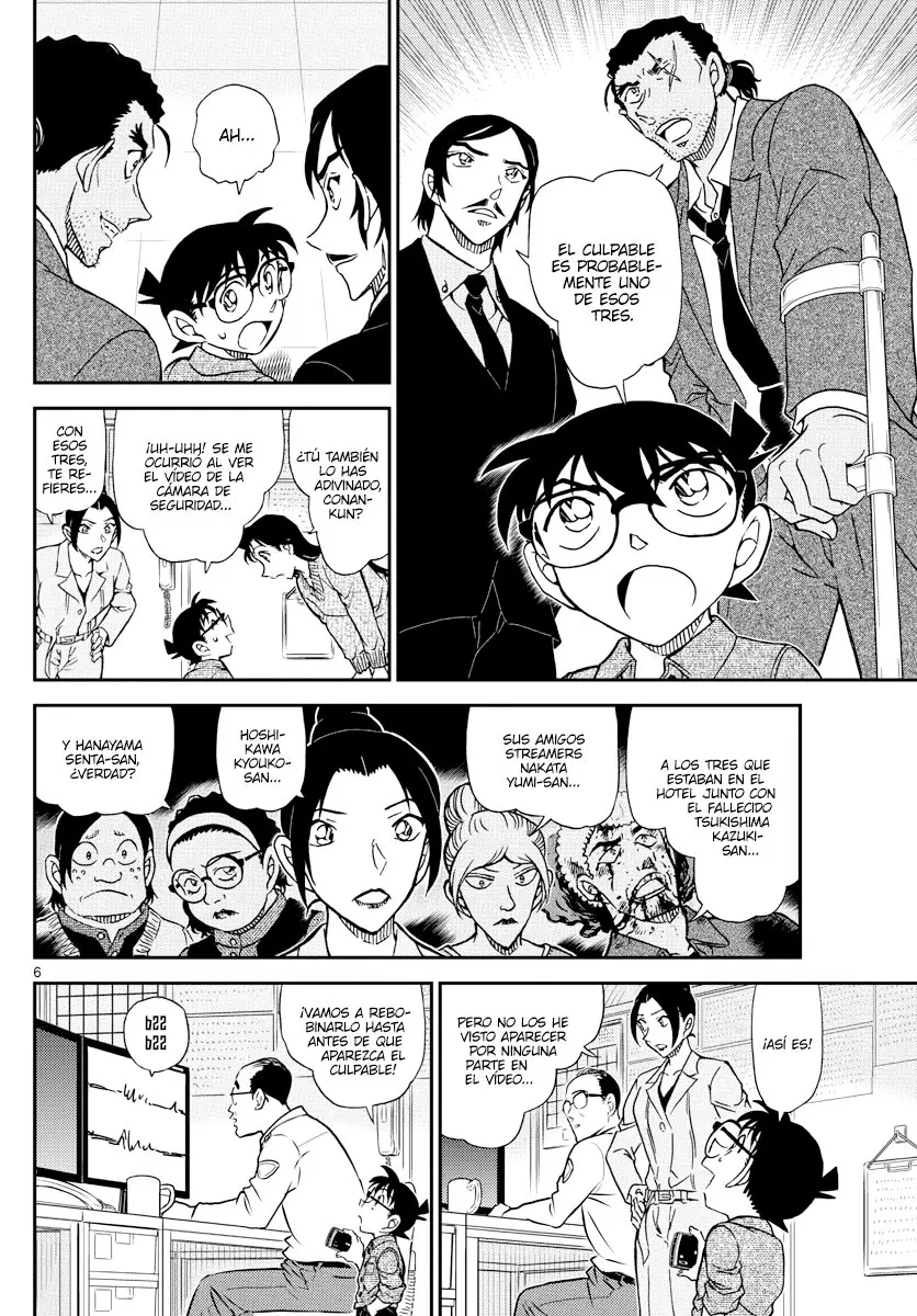 Detective Conan capítulo 1083, página 6