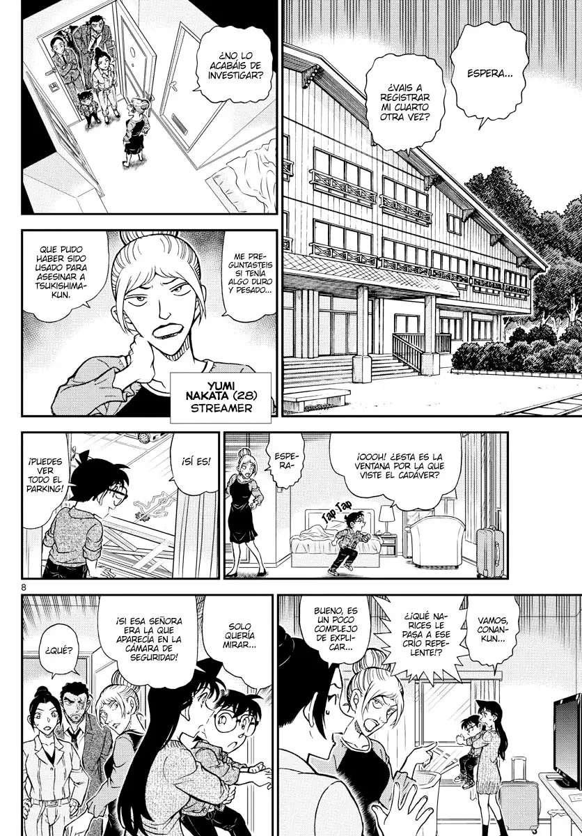 Detective Conan capítulo 1083, página 8