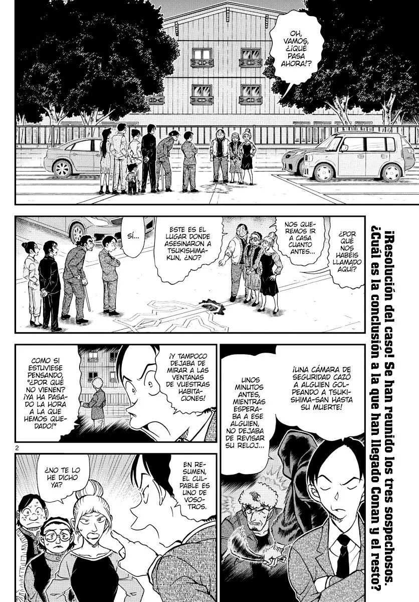Detective Conan capítulo 1084, página 2
