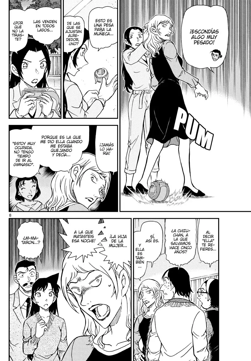 Detective Conan capítulo 1084, página 8
