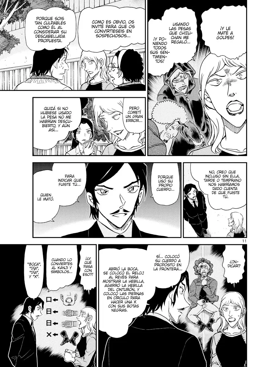 Detective Conan capítulo 1084, página 11