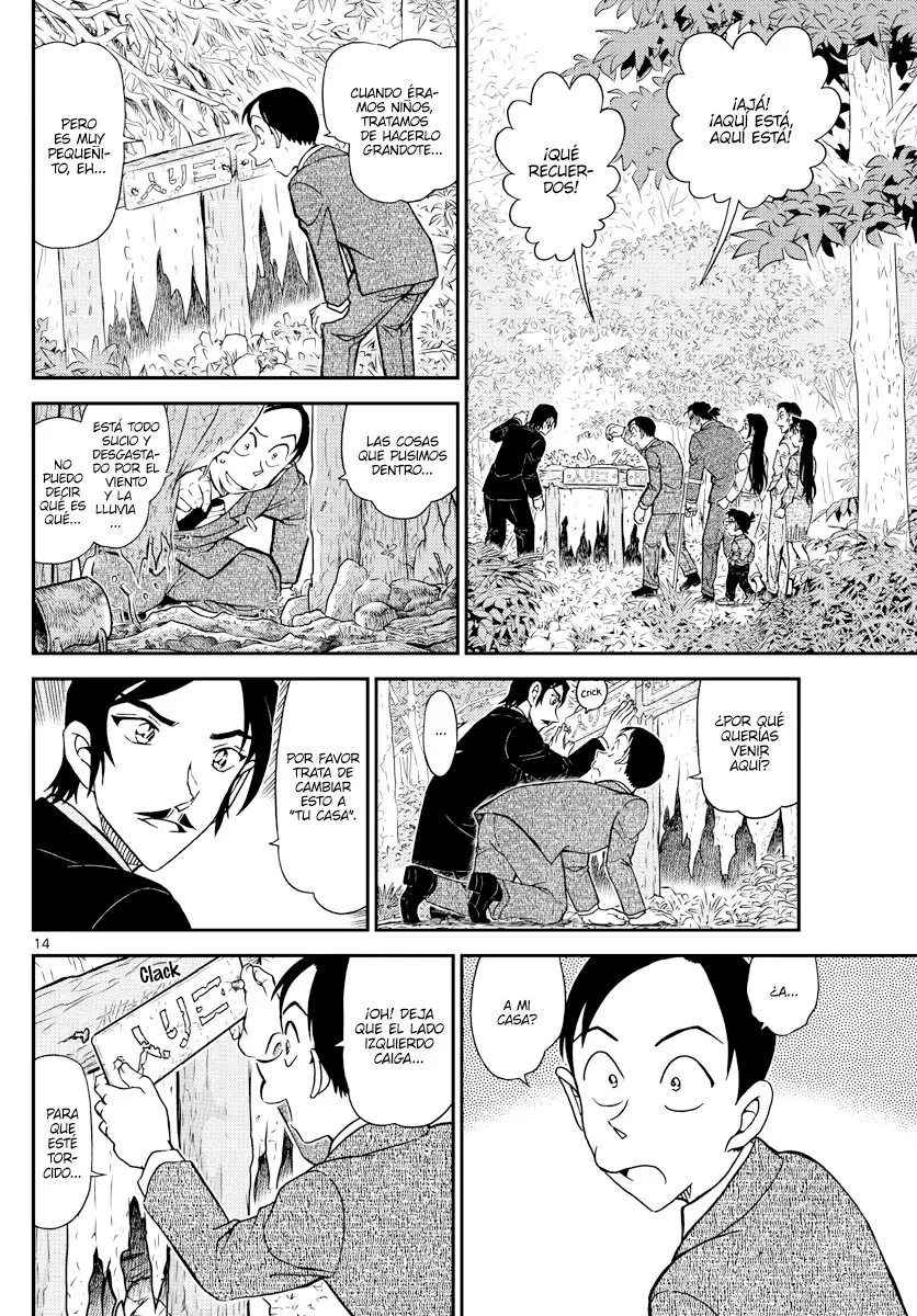 Detective Conan capítulo 1084, página 14