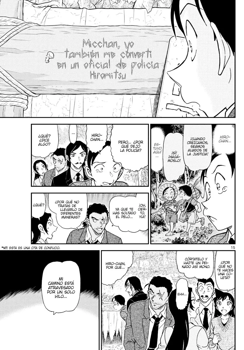 Detective Conan capítulo 1084, página 15