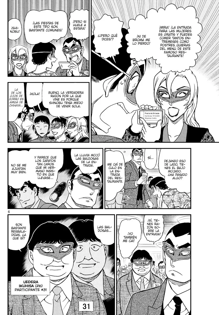 Detective Conan capítulo 1085, página 6