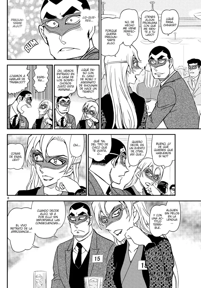 Detective Conan capítulo 1085, página 8