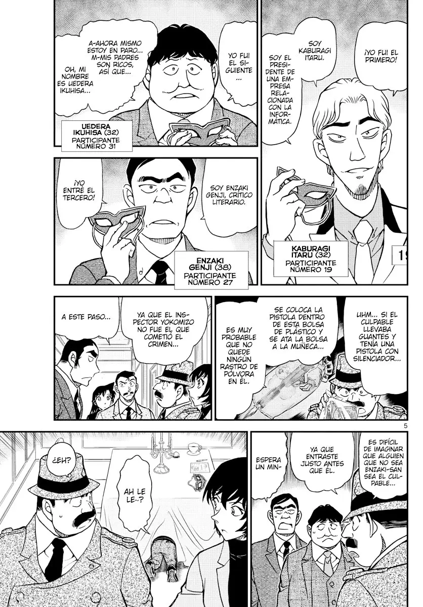 Detective Conan capítulo 1086, página 5