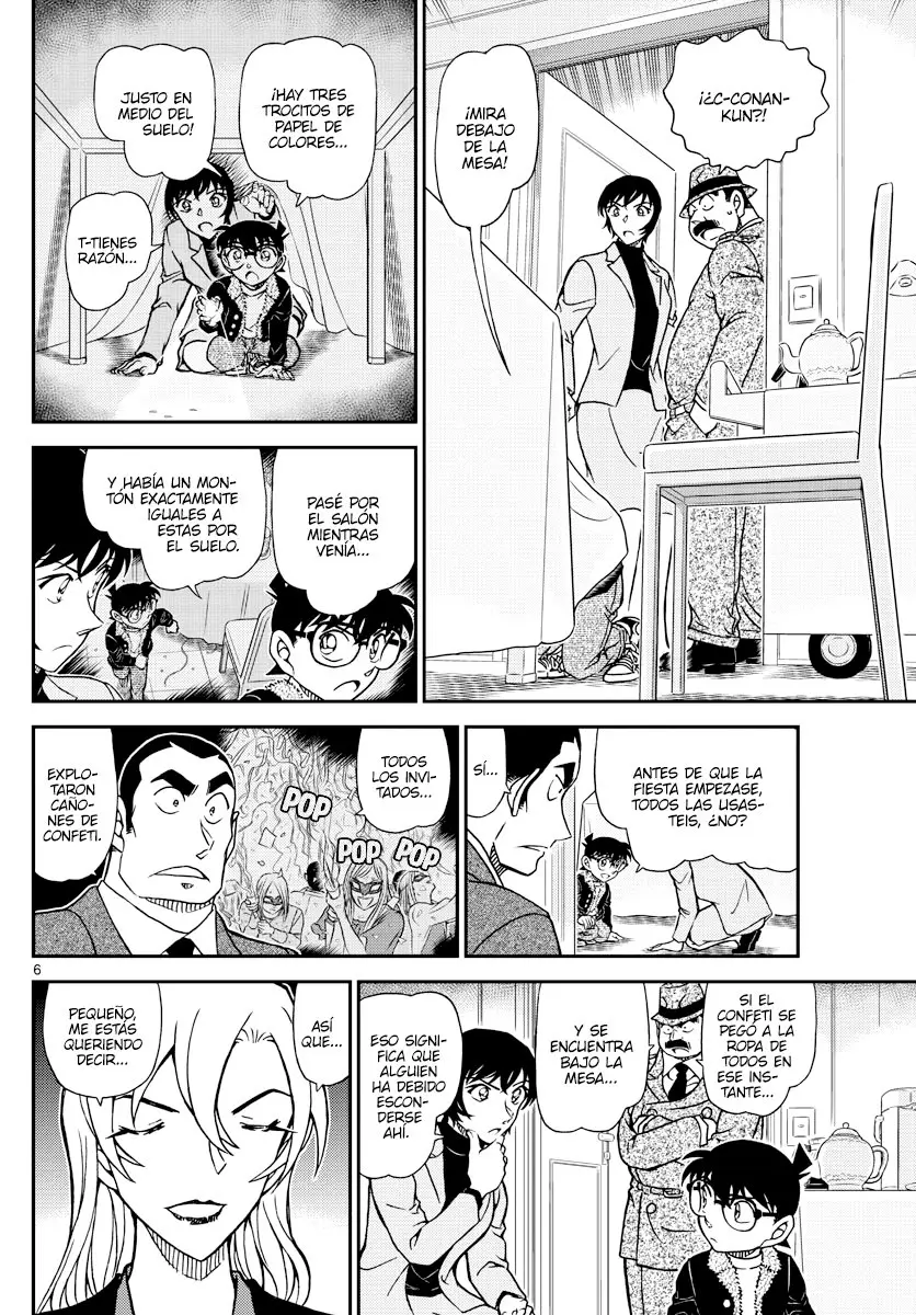 Detective Conan capítulo 1086, página 6