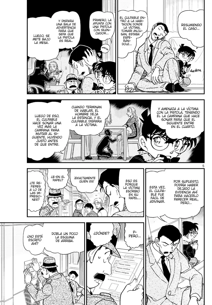 Detective Conan capítulo 1087, página 5