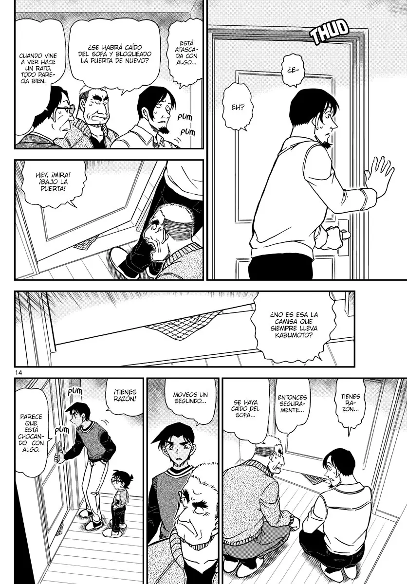 Detective Conan capítulo 1088, página 14