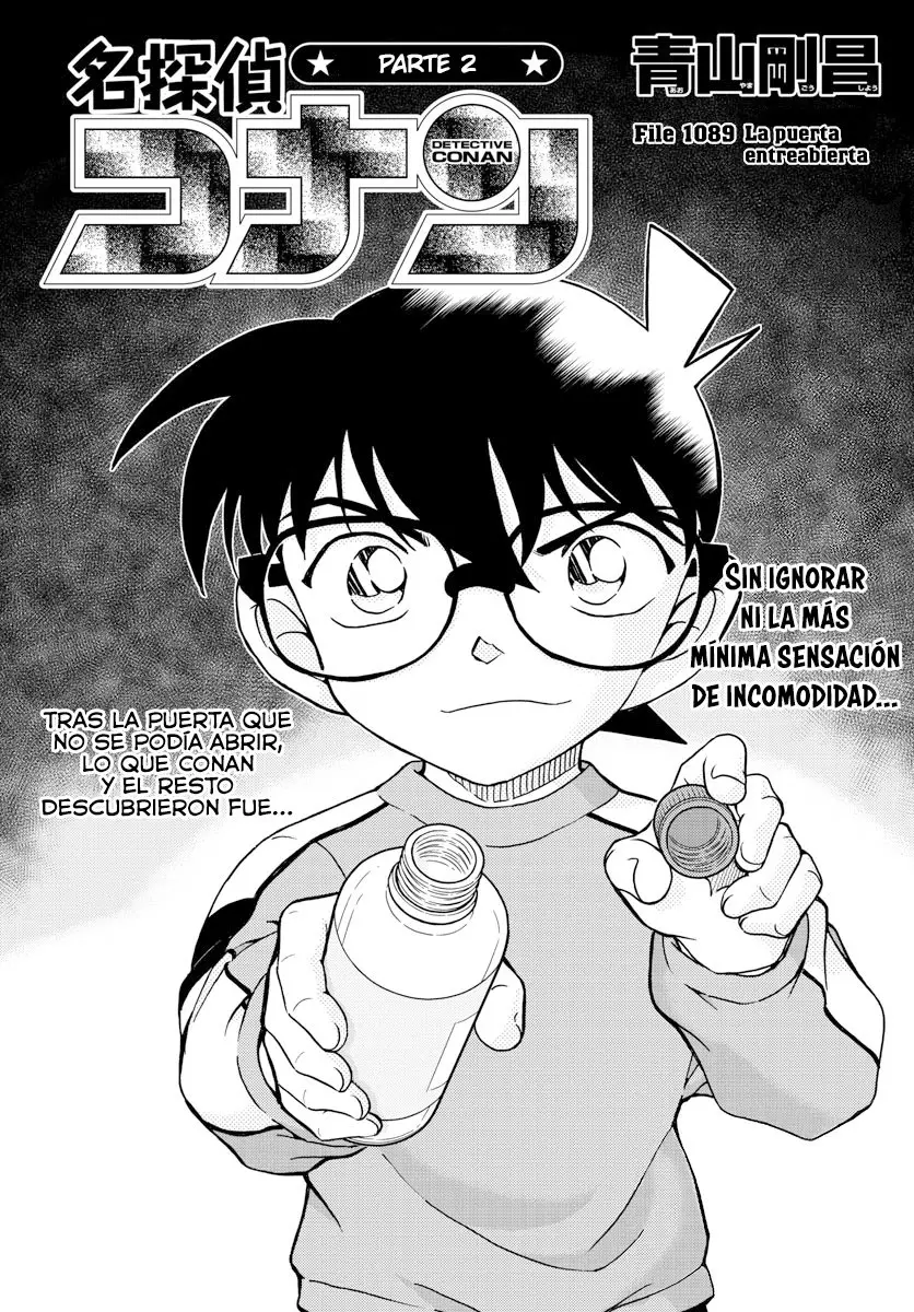 Detective Conan capítulo 1089, página 1