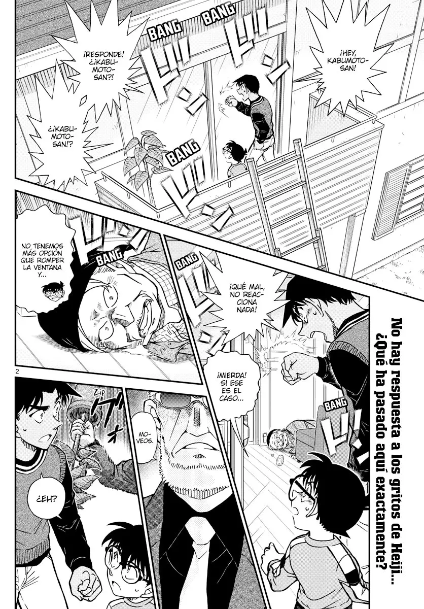 Detective Conan capítulo 1089, página 2