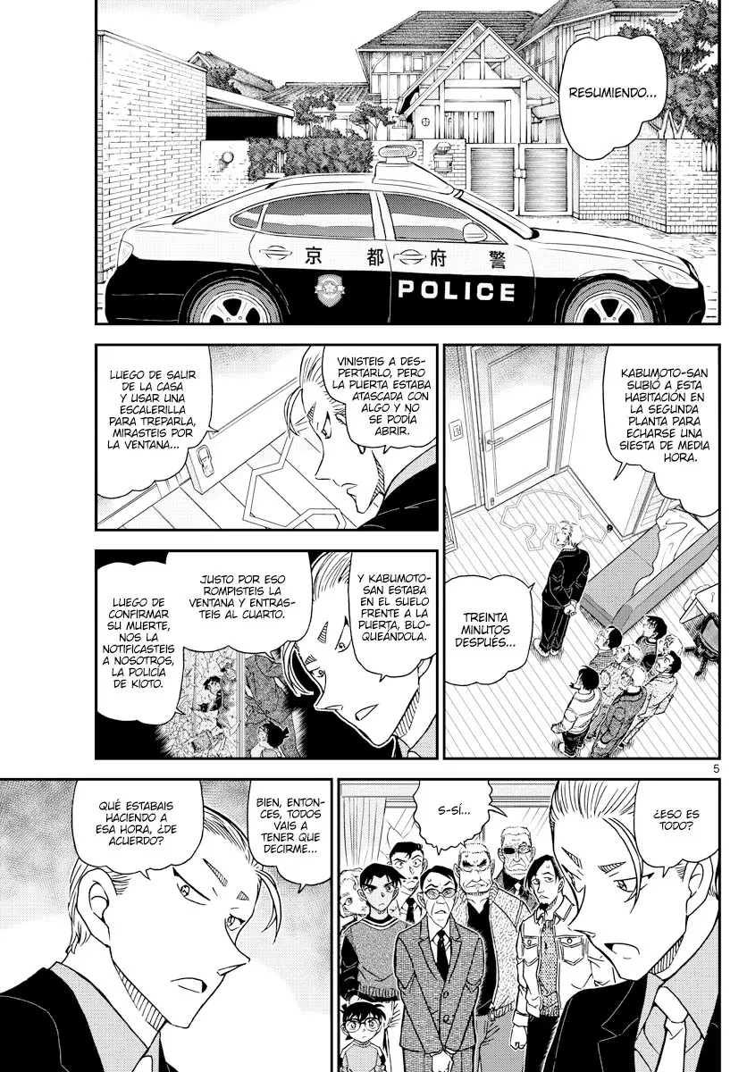 Detective Conan capítulo 1089, página 5