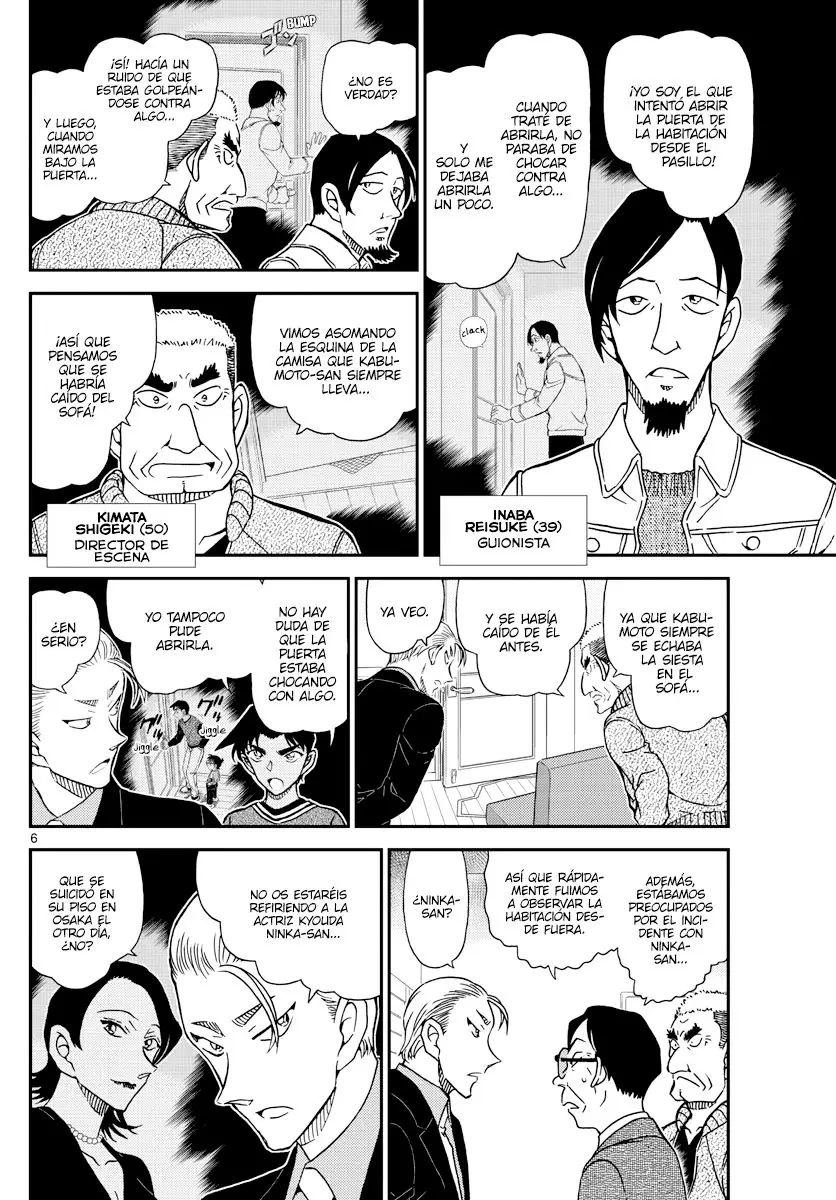 Detective Conan capítulo 1089, página 6