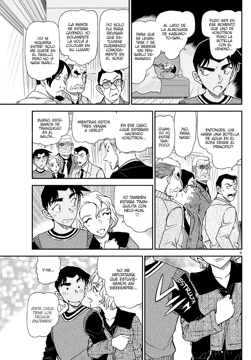 Detective Conan capítulo 1089, página 9