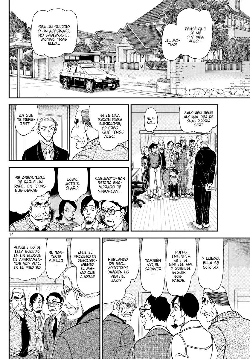 Detective Conan capítulo 1089, página 14