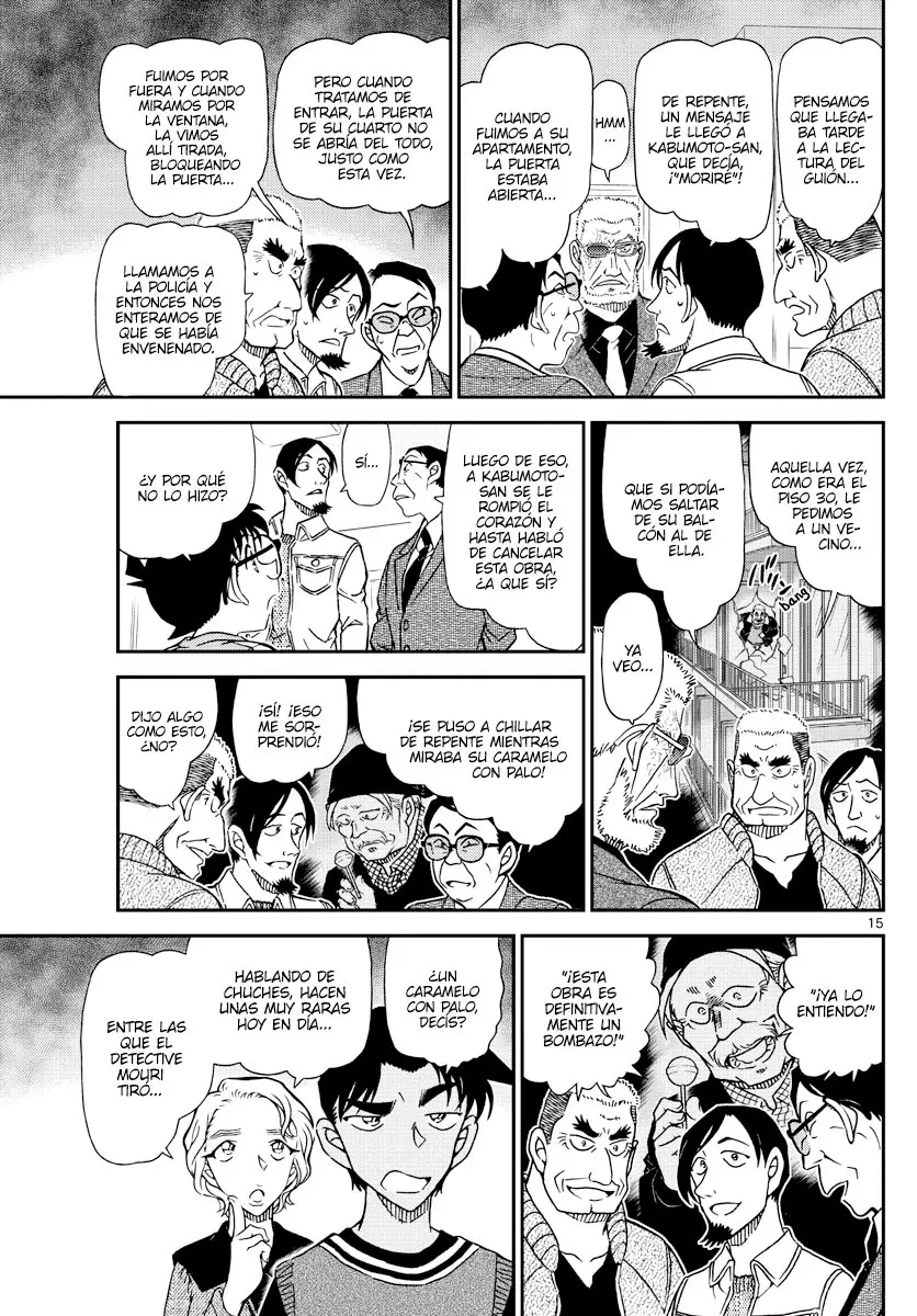 Detective Conan capítulo 1089, página 15