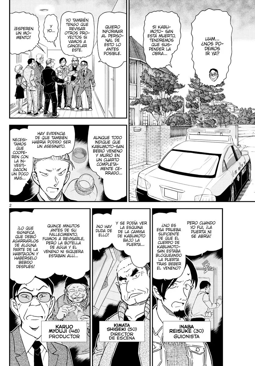 Detective Conan capítulo 1090, página 2