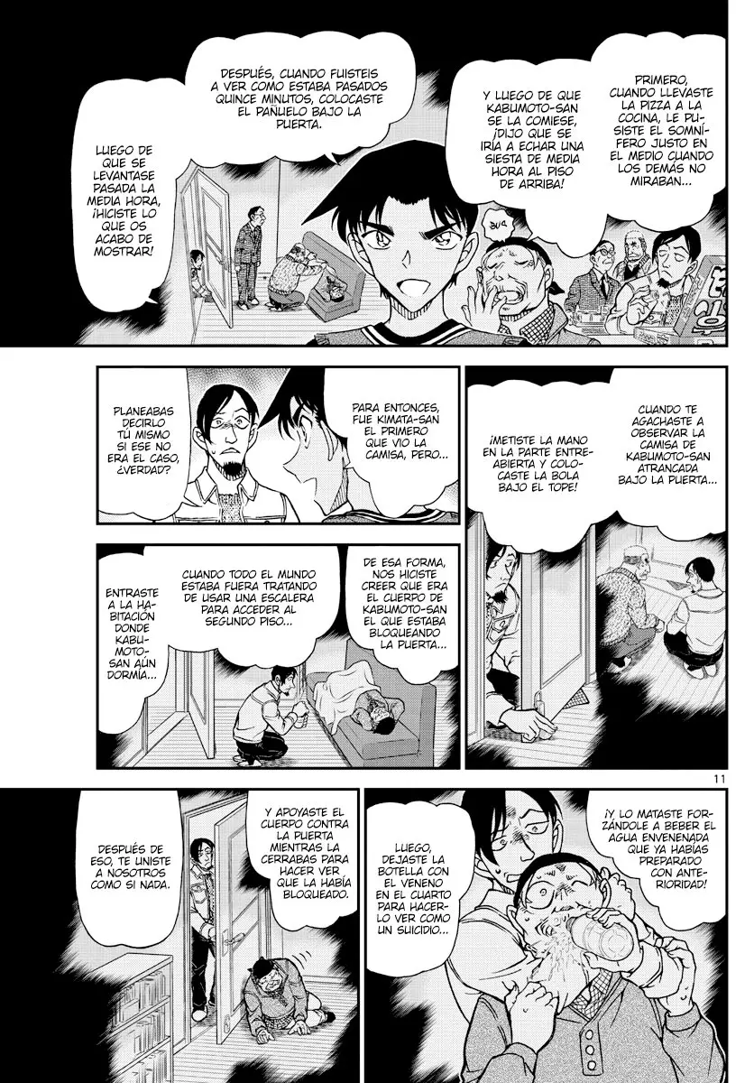 Detective Conan capítulo 1090, página 11