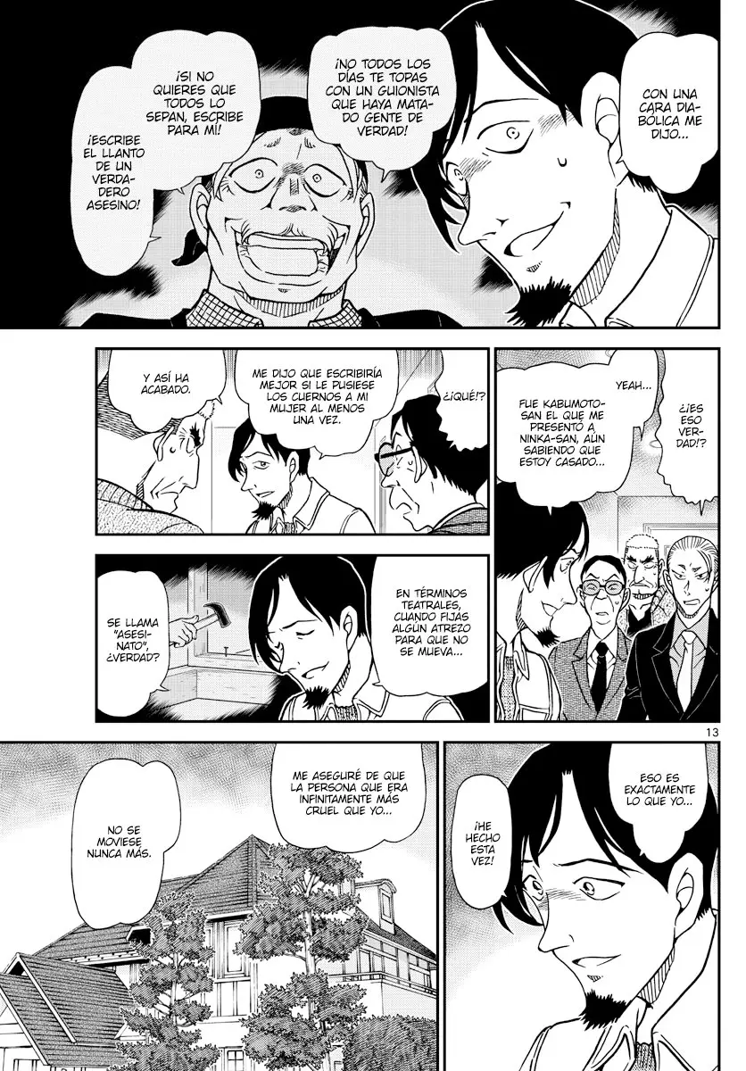 Detective Conan capítulo 1090, página 13