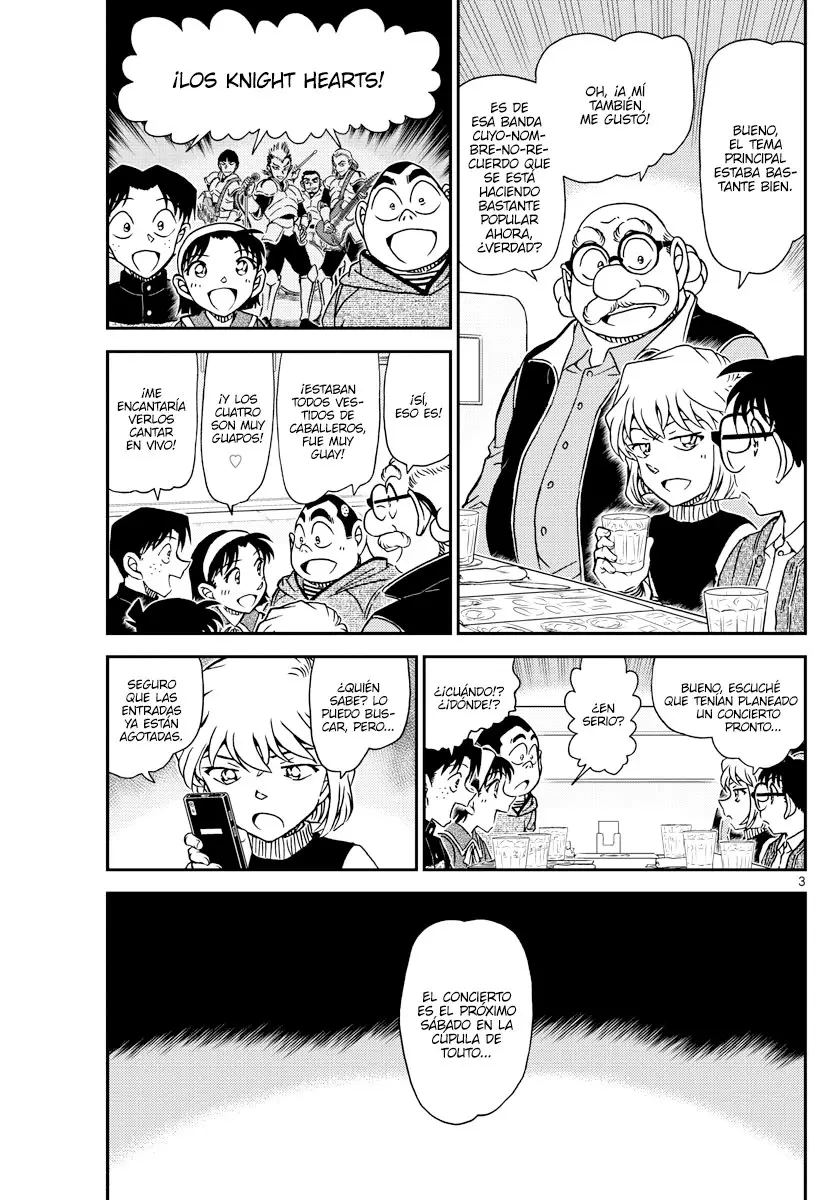 Detective Conan capítulo 1091, página 3