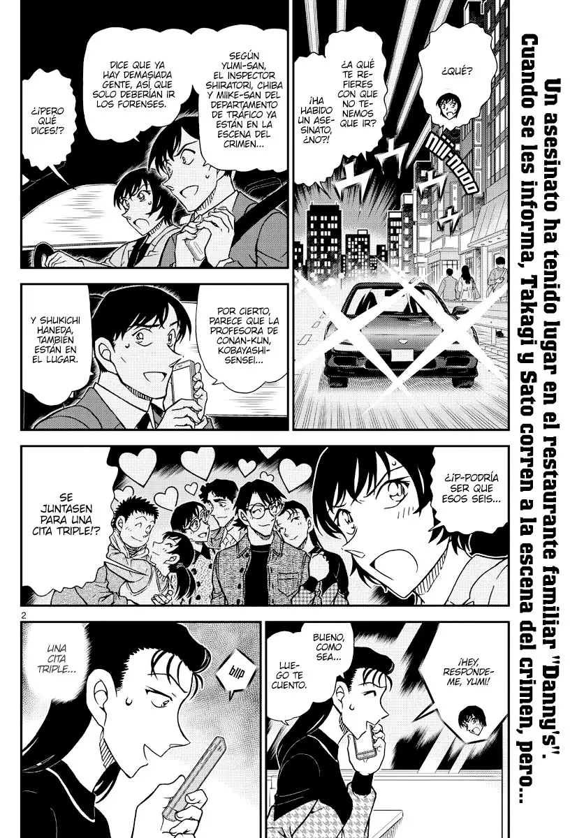 Detective Conan capítulo 1092, página 2